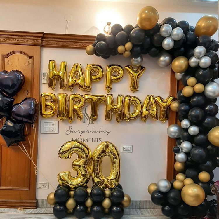 30th Birthday Decor | Surprising Moments